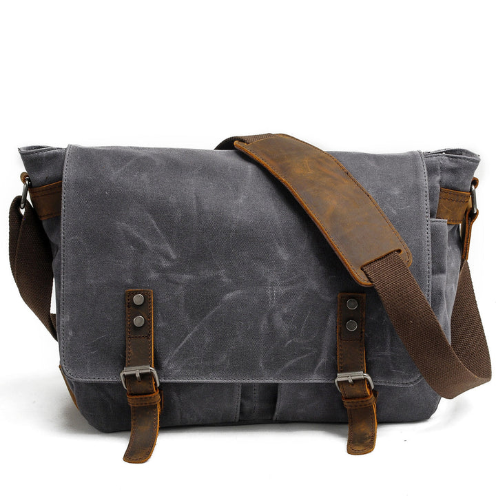 Joshua - Men's Canvas Crossbody Messenger Bag