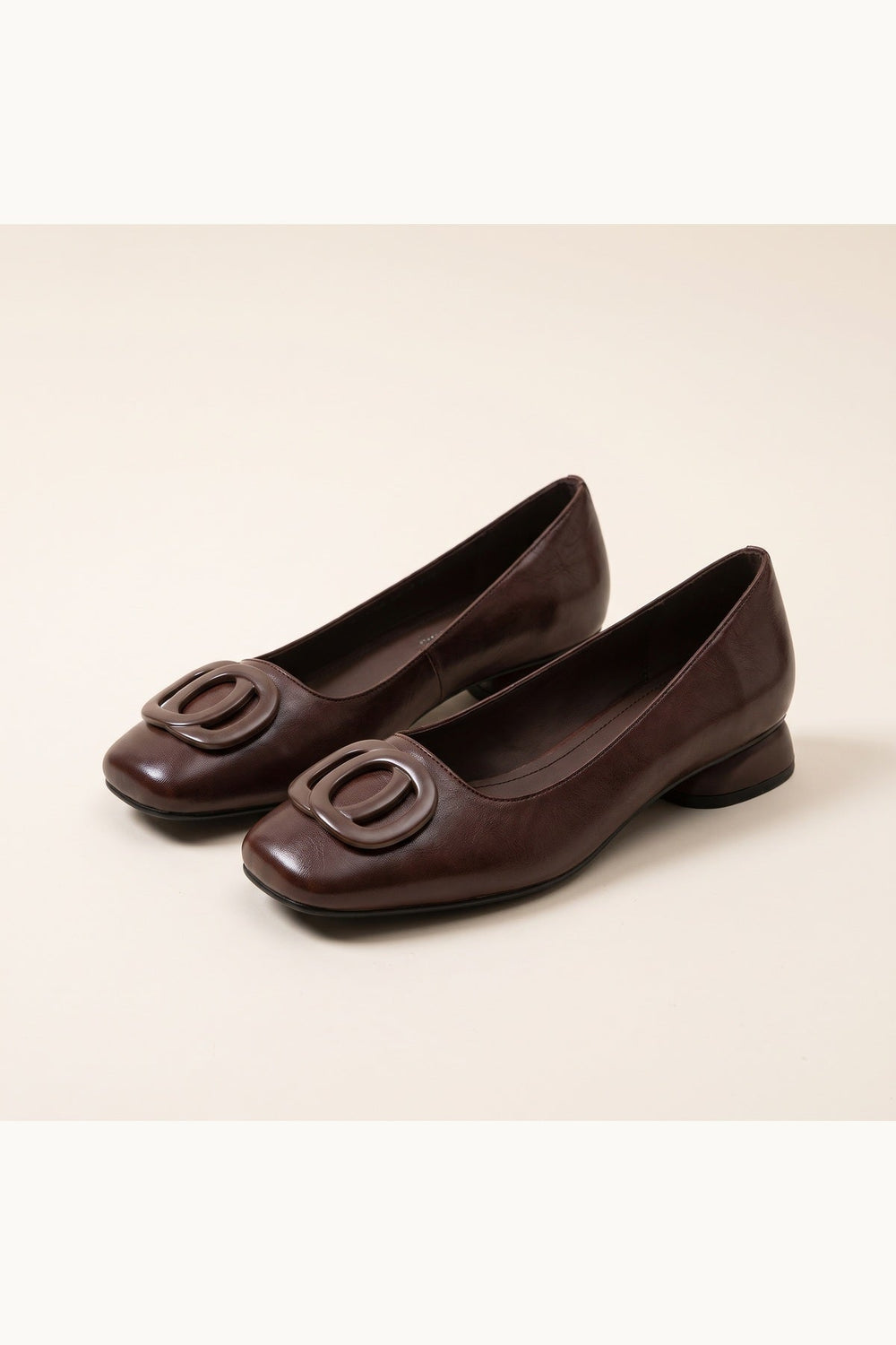 Opium Leather Flats