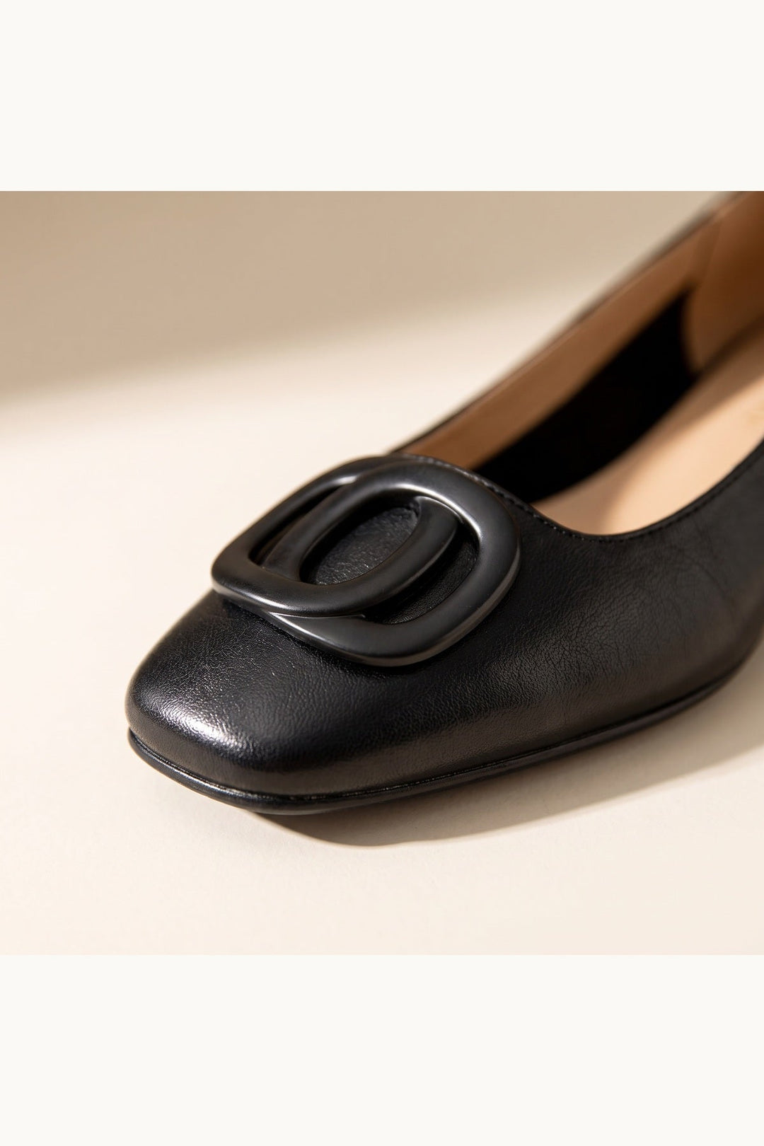 Opium Leather Flats