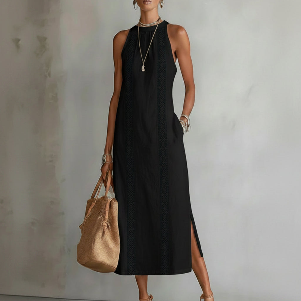 Lauren | Midi Linen Dres