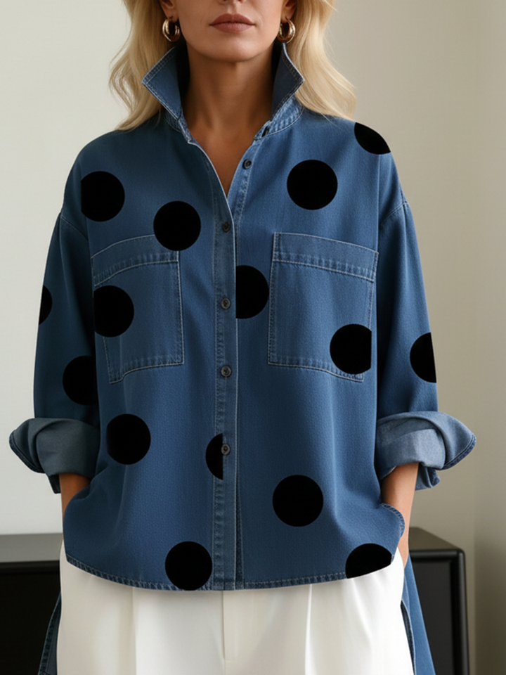 Dolly | Polka Dot Overshirt