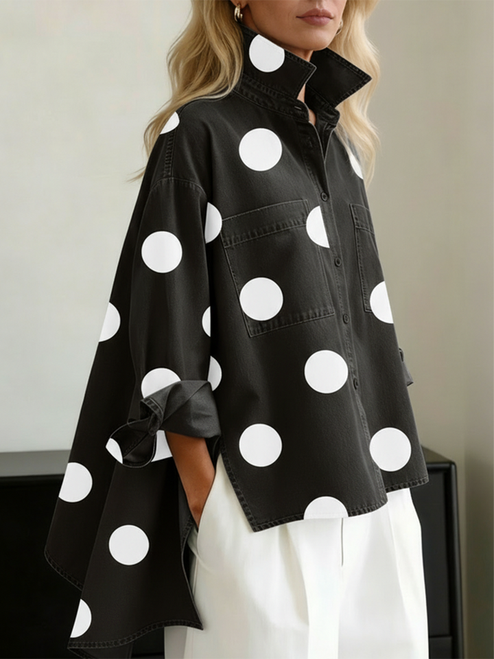 Dolly | Polka Dot Overshirt