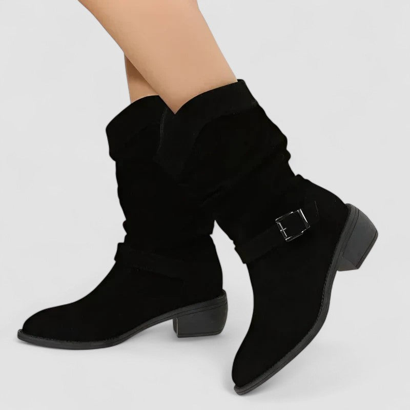 Elyse™ | Slouch-Style Western Boots