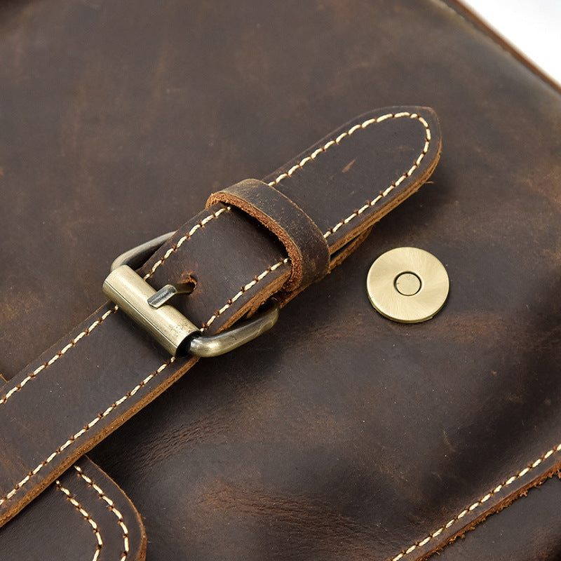 Nathan - Waterproof Leather Backpack