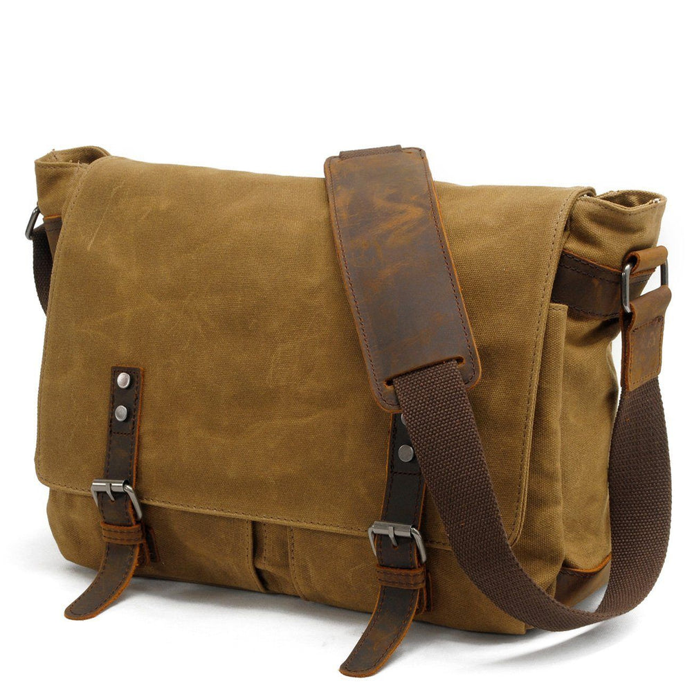 Joshua - Men's Canvas Crossbody Messenger Bag