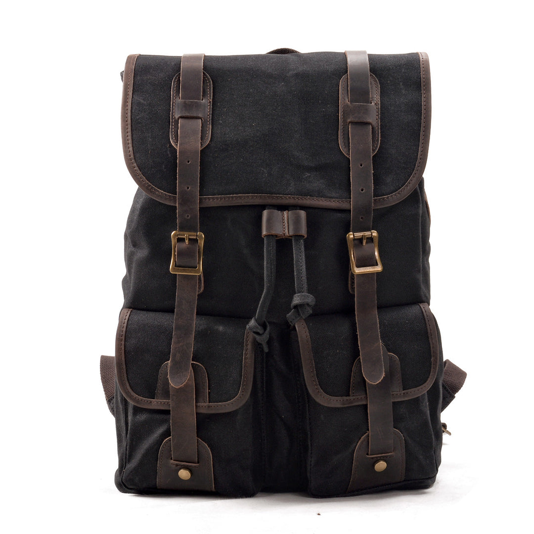 Marcus - Rugged Canvas Travel Backpack
