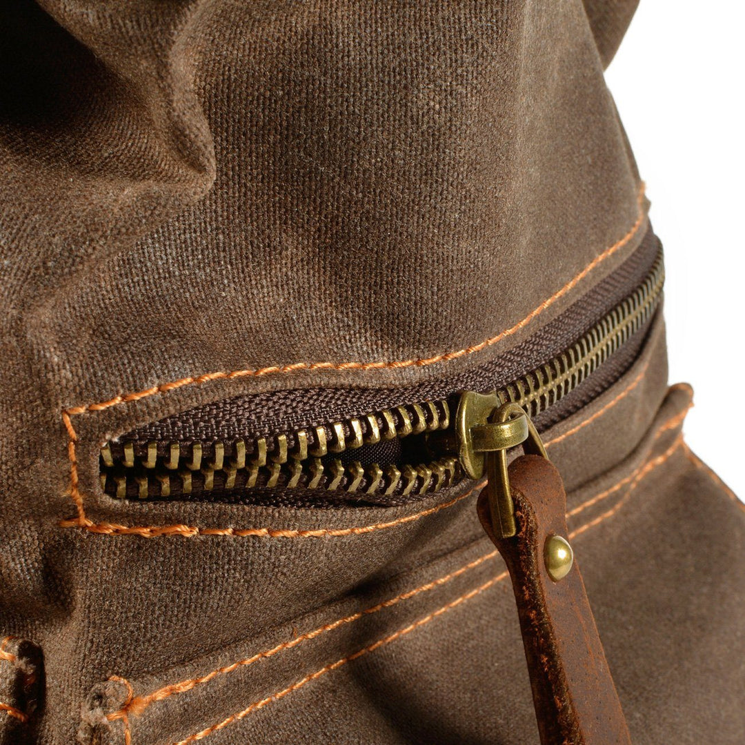 Brian - Spacious Canvas Backpack