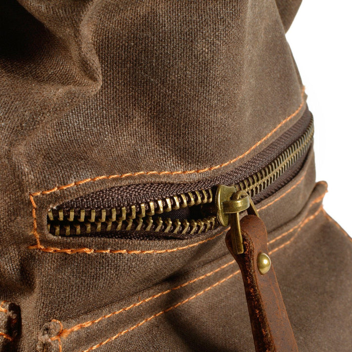 Brian - Spacious Canvas Backpack