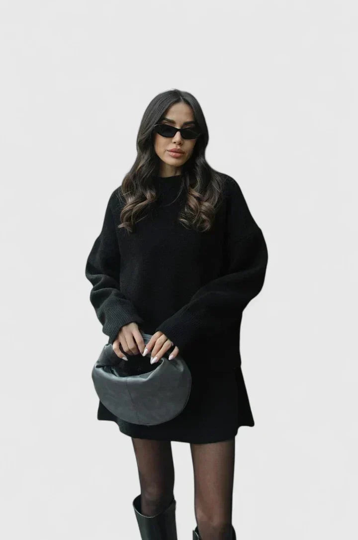 Gwenda | Oversized Sweater and Skirt Set
