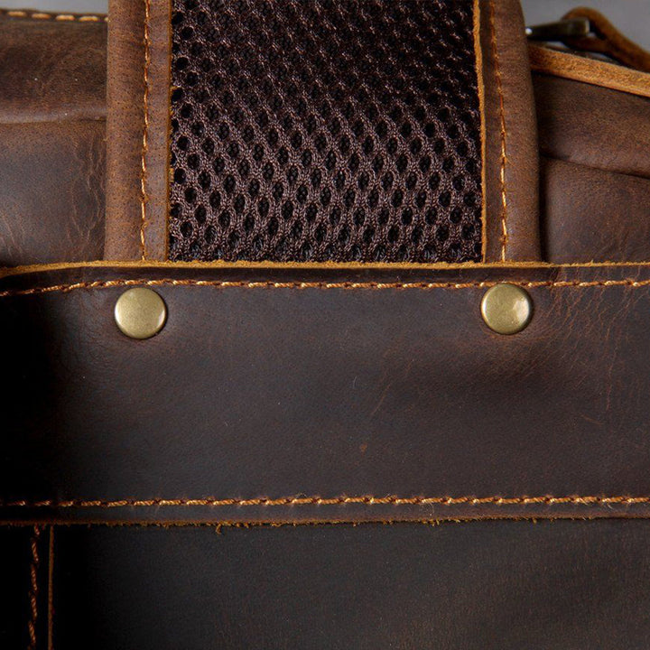 Jason - Luxury Tan Leather Backpack