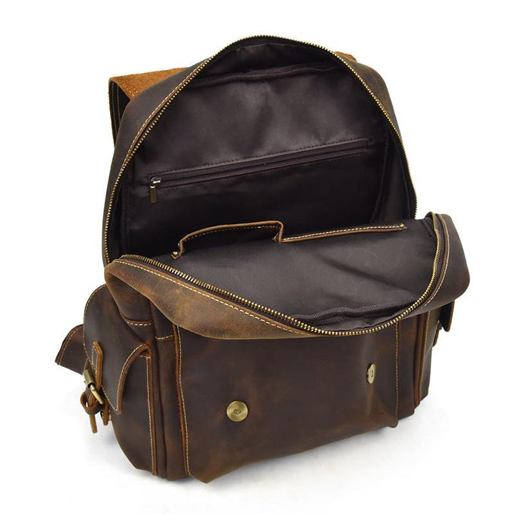 Nathan - Waterproof Leather Backpack