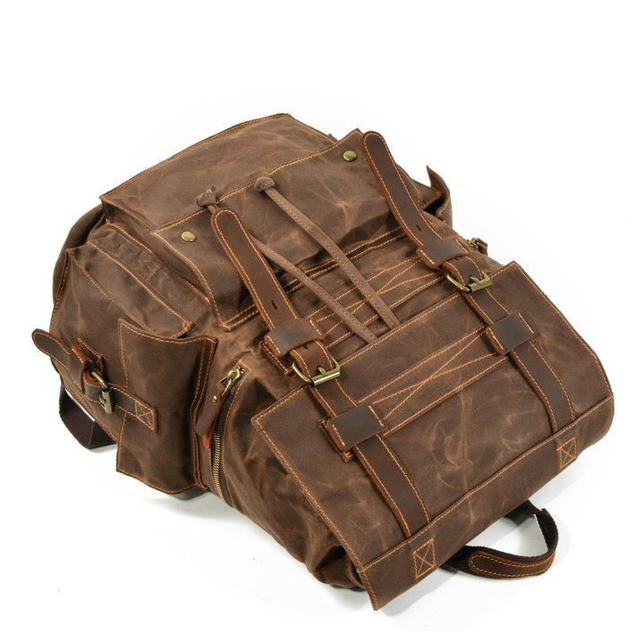 Brian - Spacious Canvas Backpack