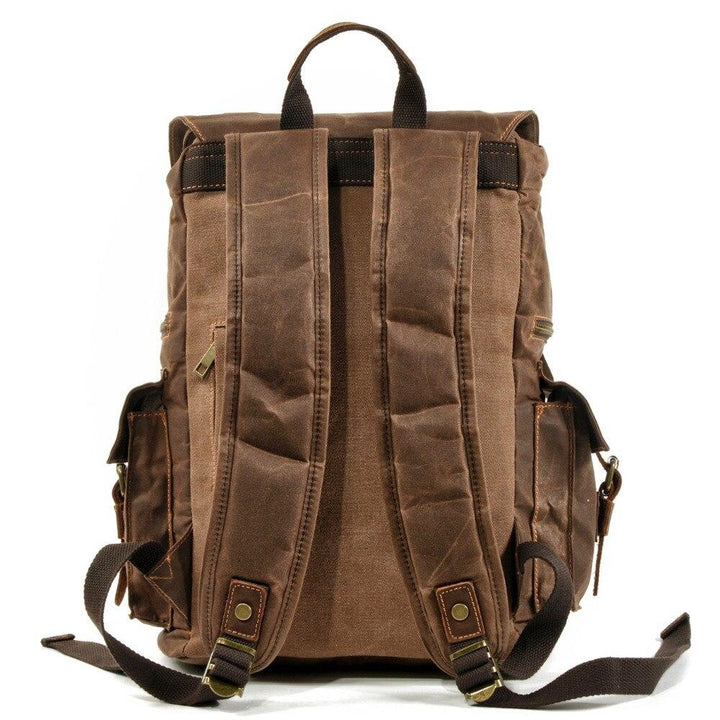 Brian - Spacious Canvas Backpack