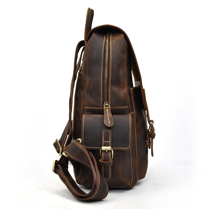 Nathan - Waterproof Leather Backpack