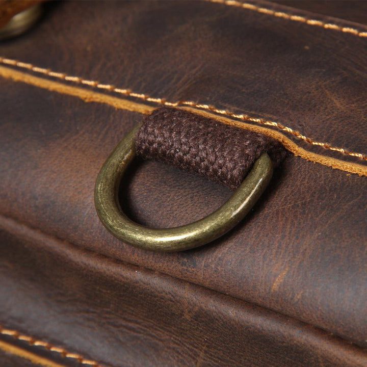 Jason - Luxury Tan Leather Backpack