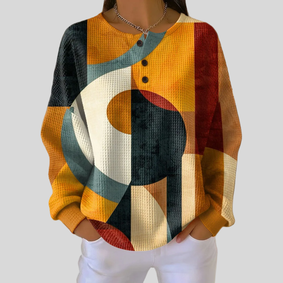 Una | Geometric Sweatshirt