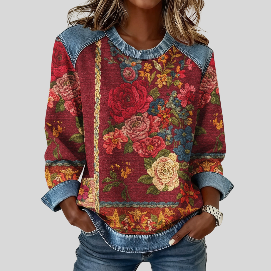Rona | Floral Sweatshirt