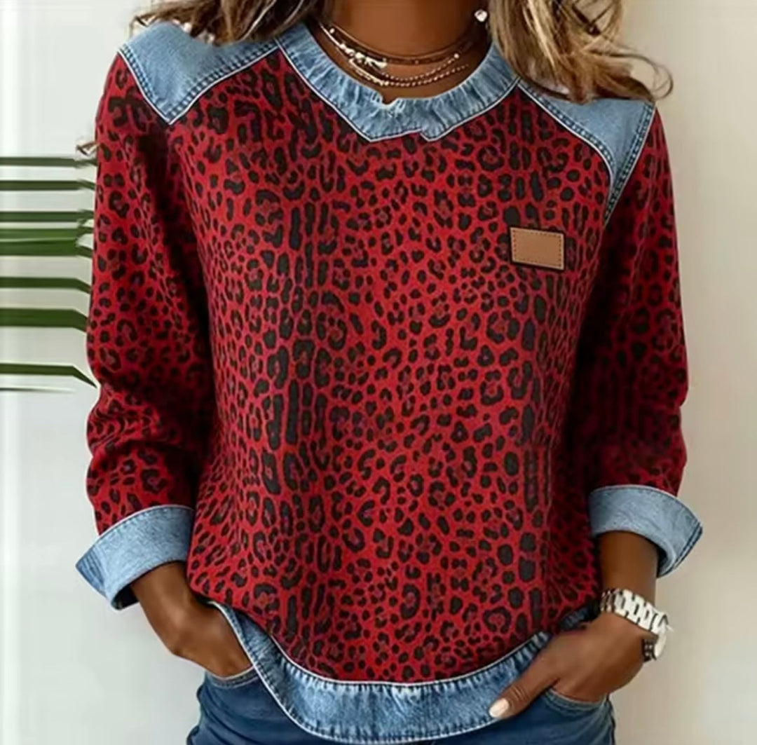 Vicky | Leopard Sweatshirt