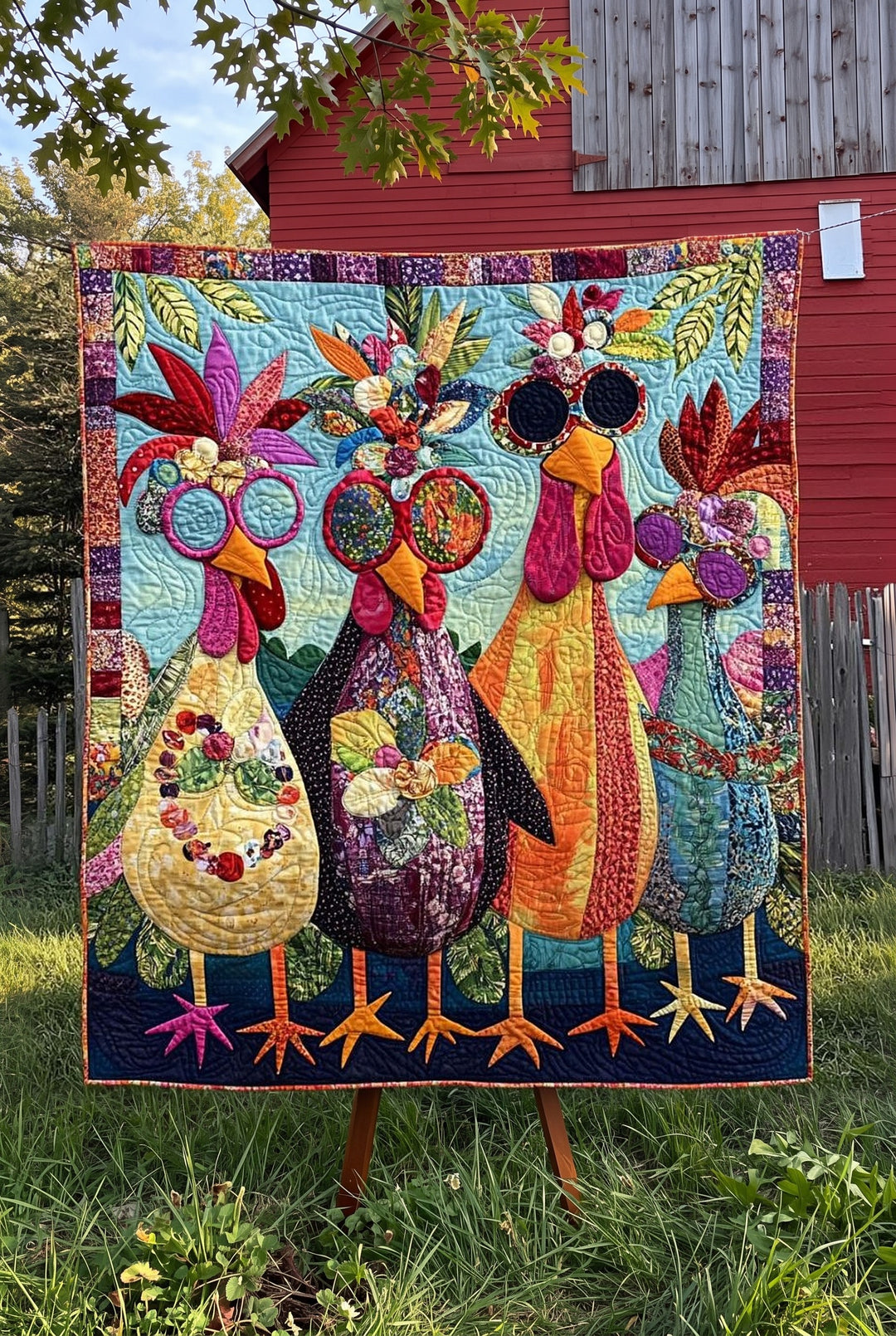 Tressa™ | Hen Party Quilted Blanket