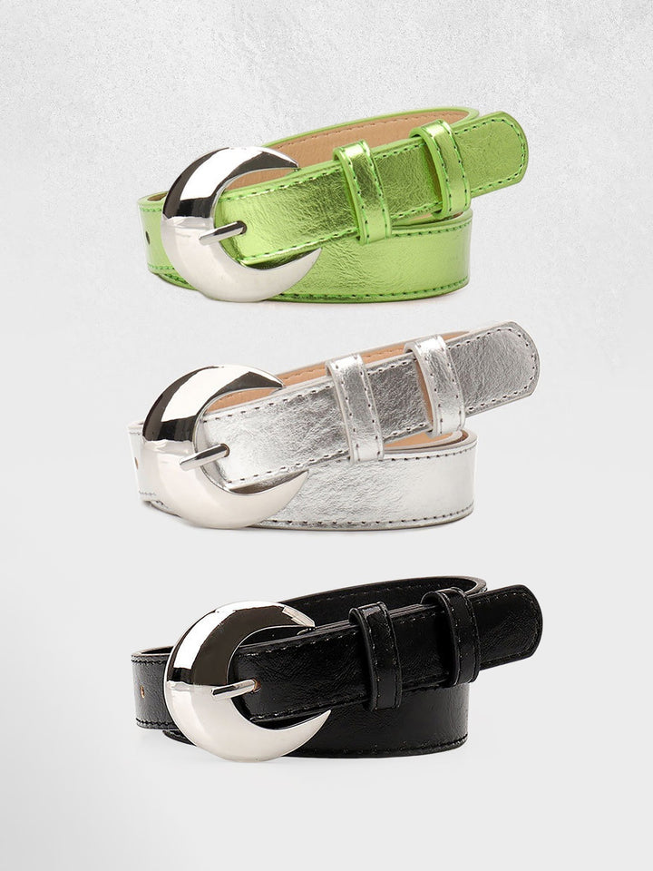 3-Piece Women's Versatile Belt Set