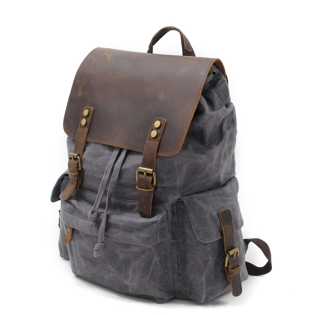 Jacob - Classic Waxed Canvas Backpack