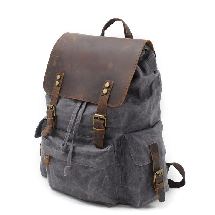Jacob - Classic Waxed Canvas Backpack