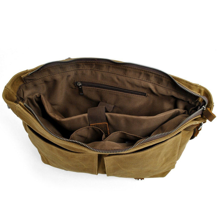 Joshua - Men's Canvas Crossbody Messenger Bag
