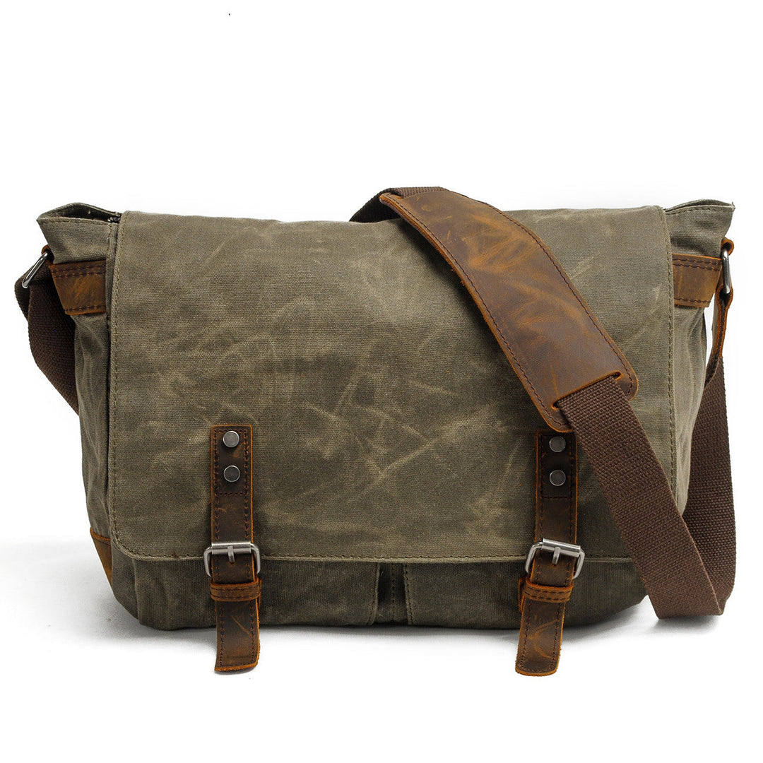Joshua - Men's Canvas Crossbody Messenger Bag