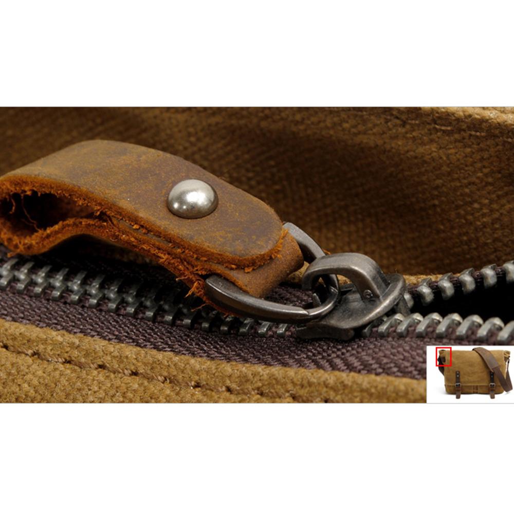 Joshua - Men's Canvas Crossbody Messenger Bag