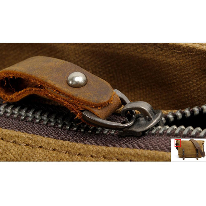 Joshua - Men's Canvas Crossbody Messenger Bag
