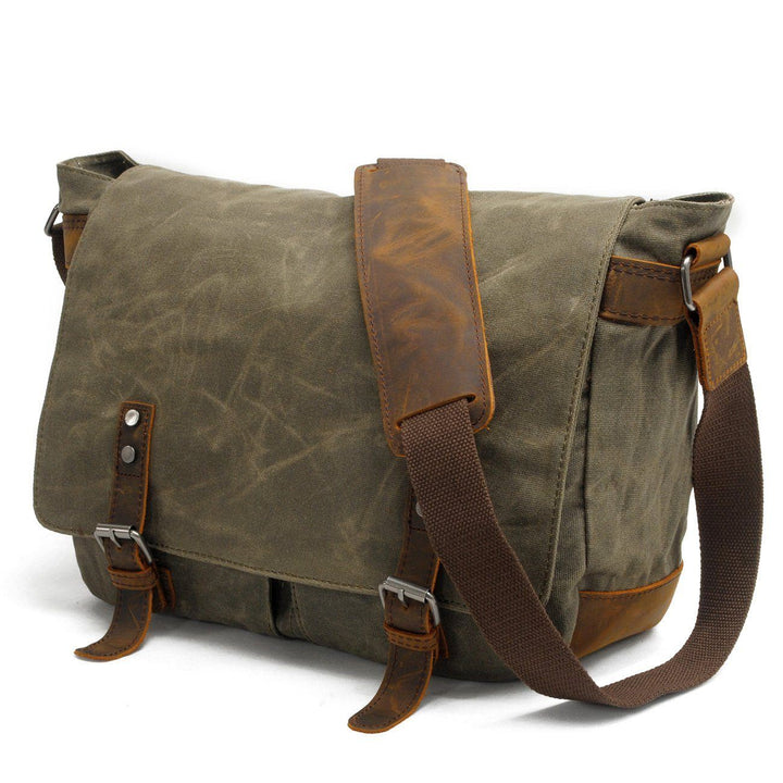 Joshua - Men's Canvas Crossbody Messenger Bag
