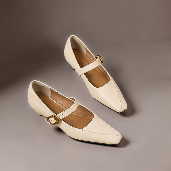 Clarissa | Buckled Mary Jane Heels