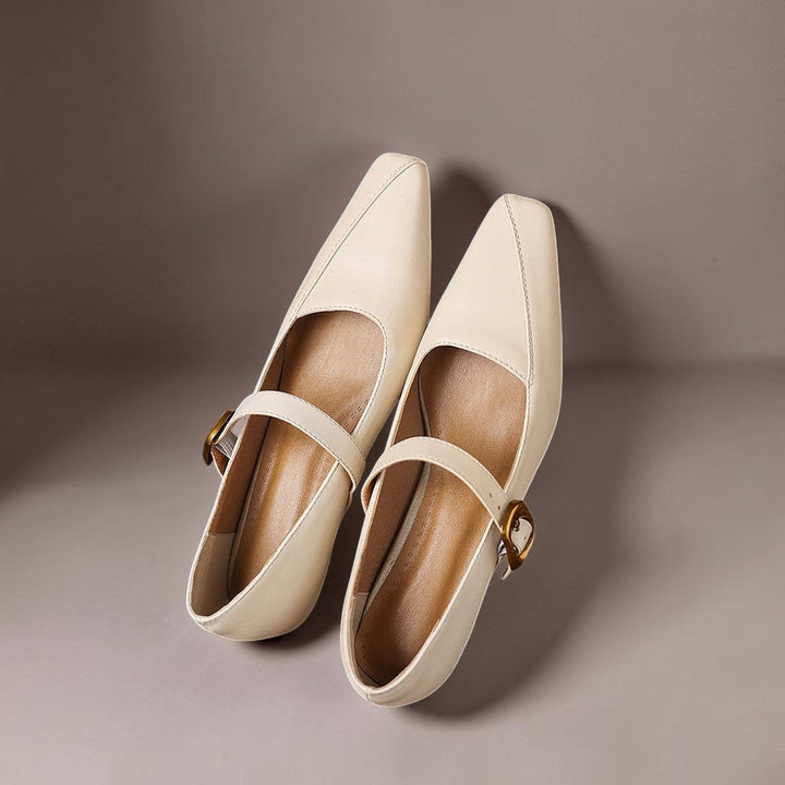 Clarissa | Buckled Mary Jane Heels