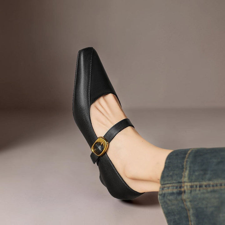 Clarissa | Buckled Mary Jane Heels