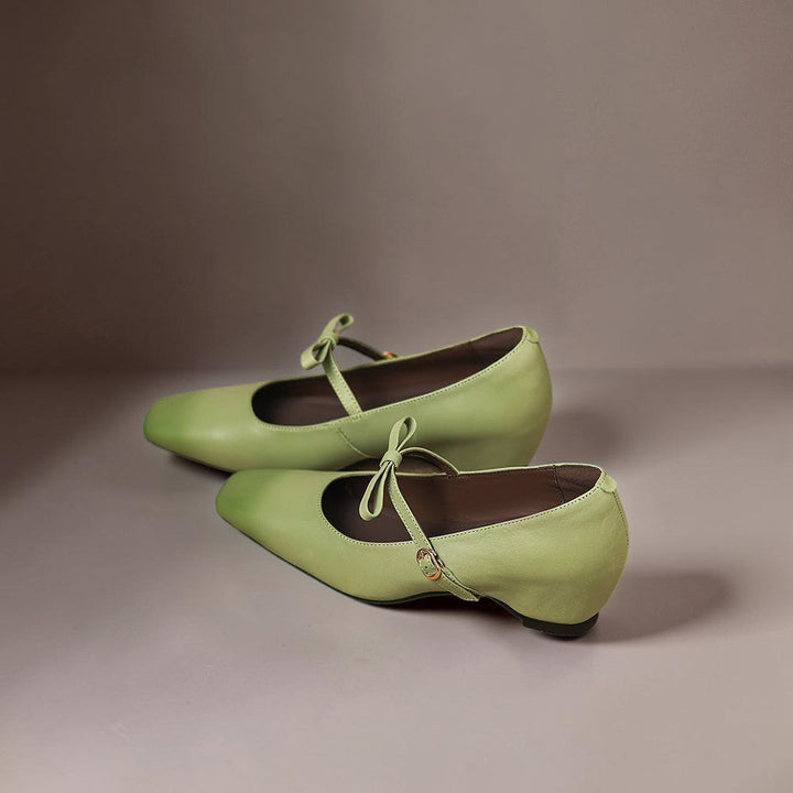 Bryony | Bow-Strap Mary Jane Heels
