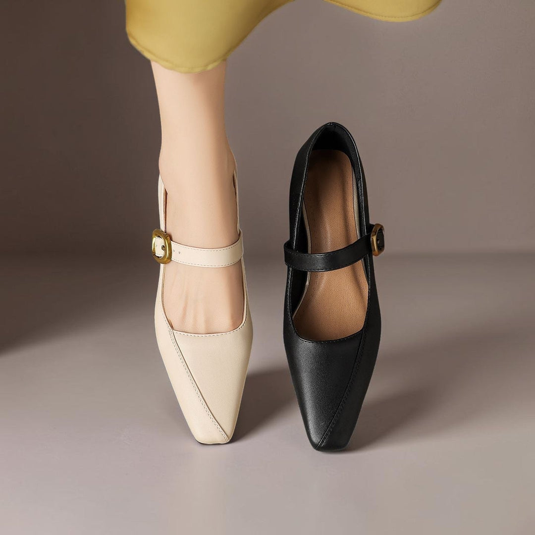 Clarissa | Buckled Mary Jane Heels