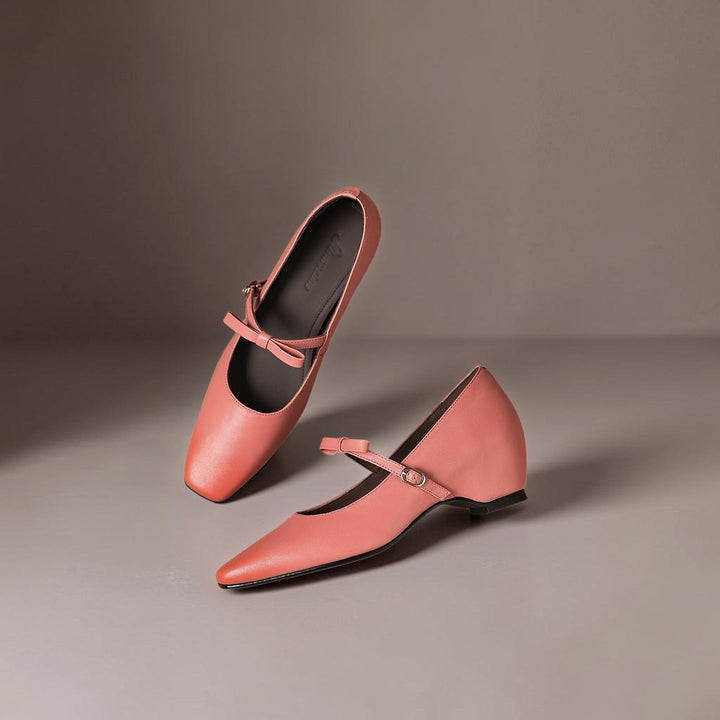 Bryony | Bow-Strap Mary Jane Heels