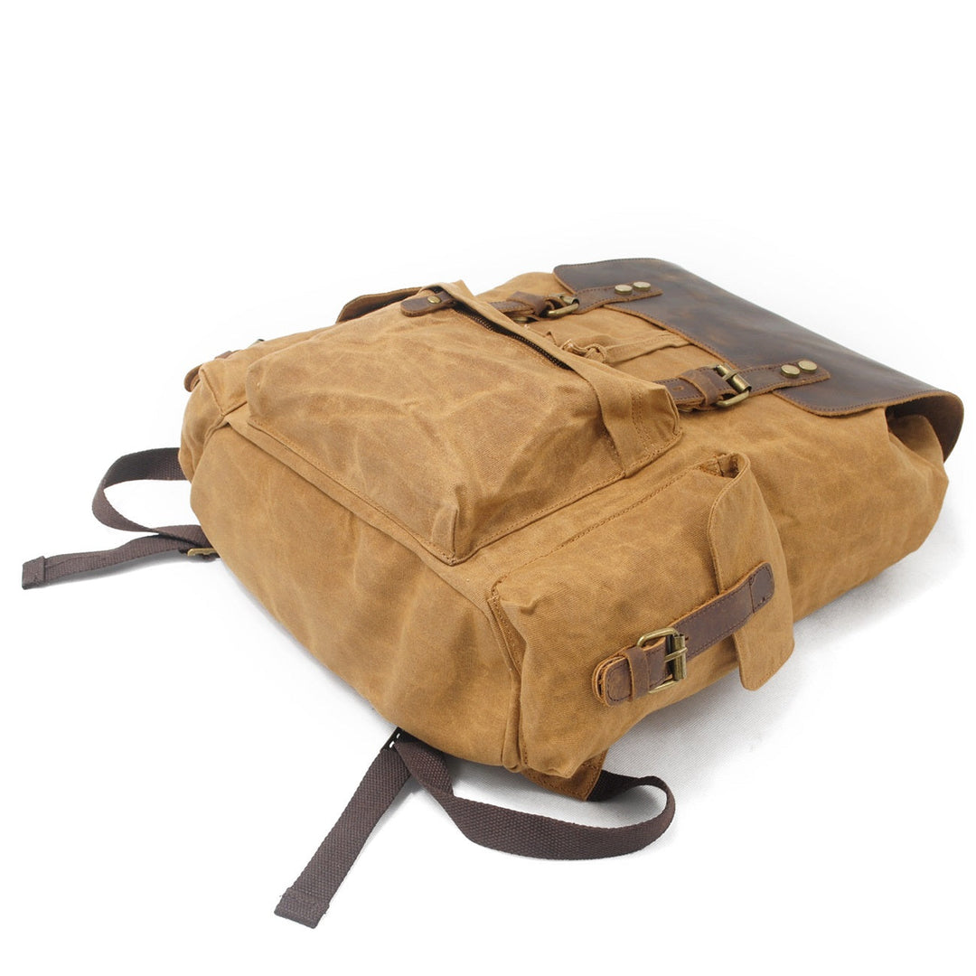 Jacob - Classic Waxed Canvas Backpack