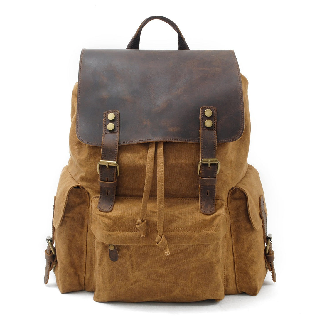 Jacob - Classic Waxed Canvas Backpack