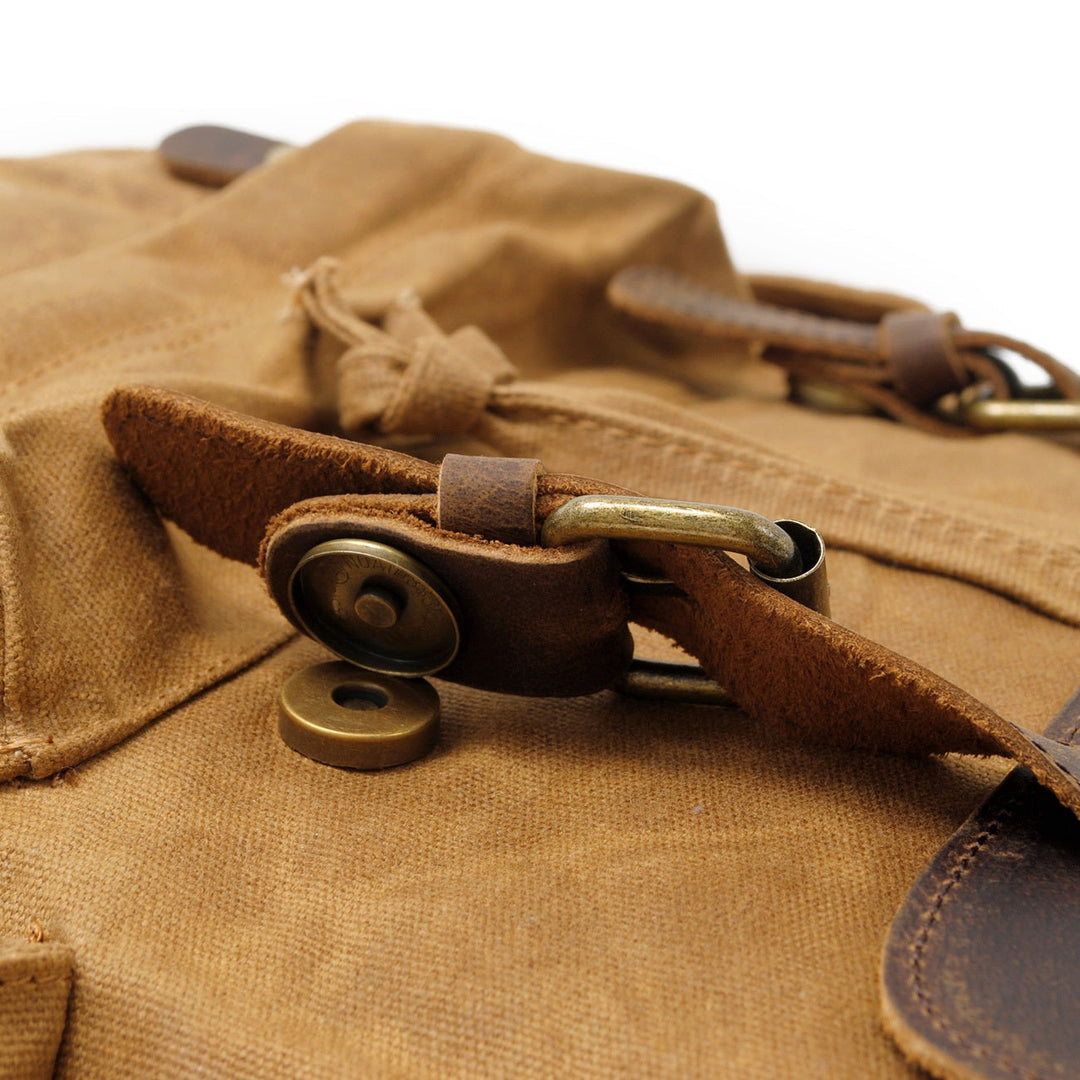 Jacob - Classic Waxed Canvas Backpack