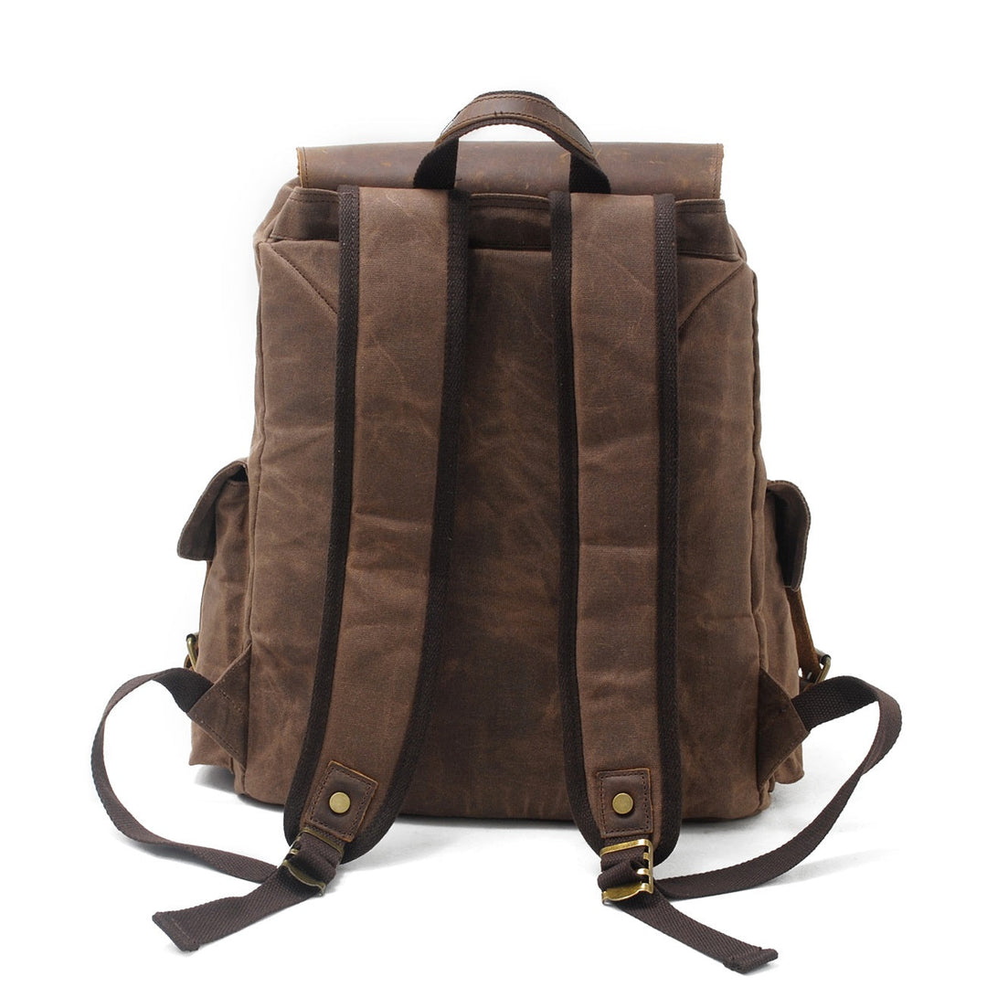 Jacob - Classic Waxed Canvas Backpack