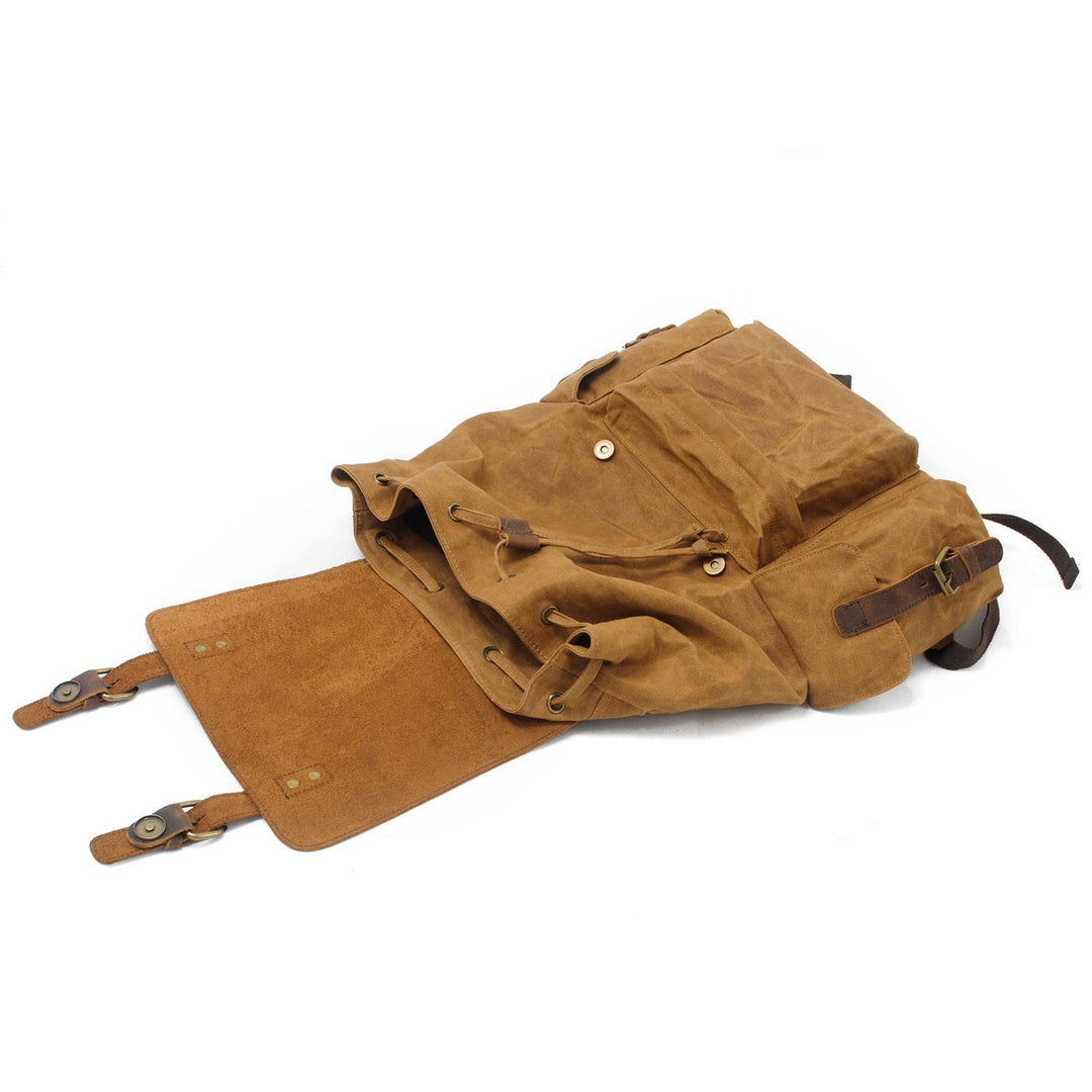 Jacob - Classic Waxed Canvas Backpack