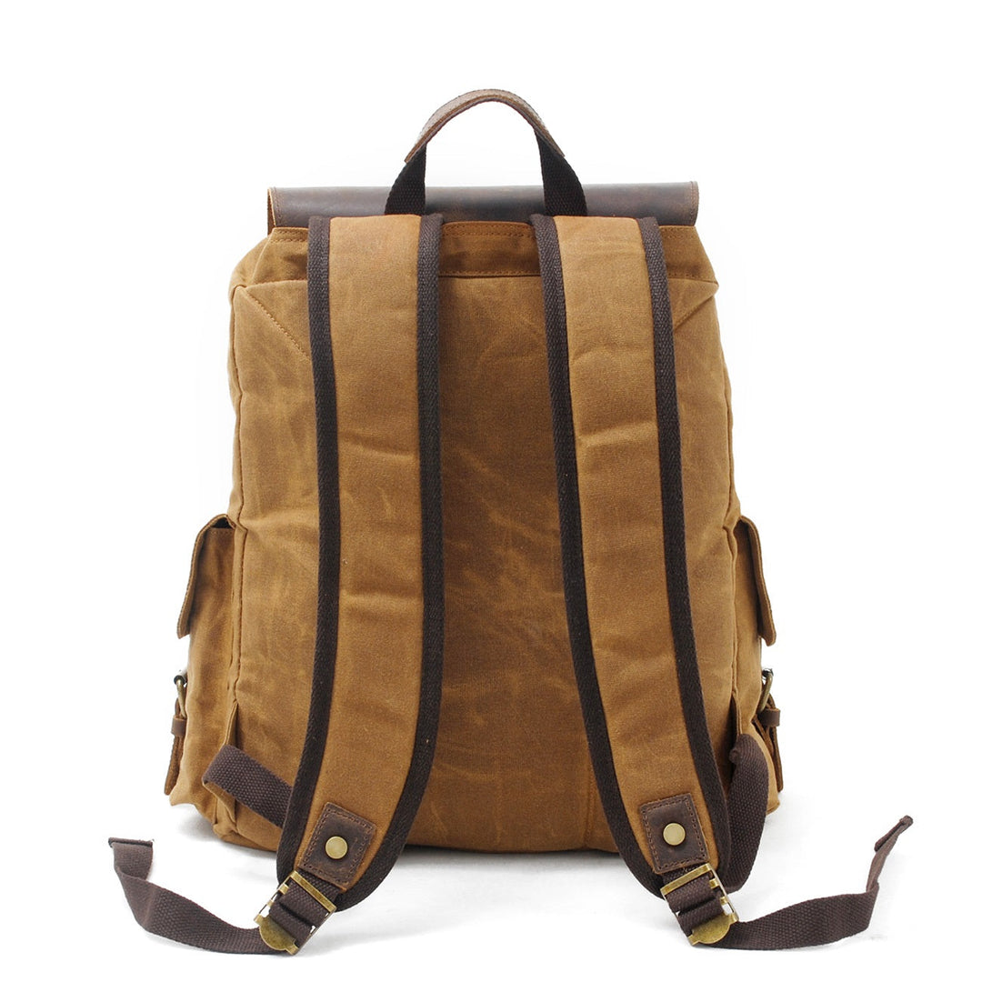 Jacob - Classic Waxed Canvas Backpack