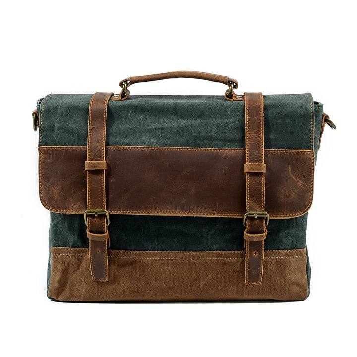 Jack - Waterproof Waxed Canvas Messenger Bag