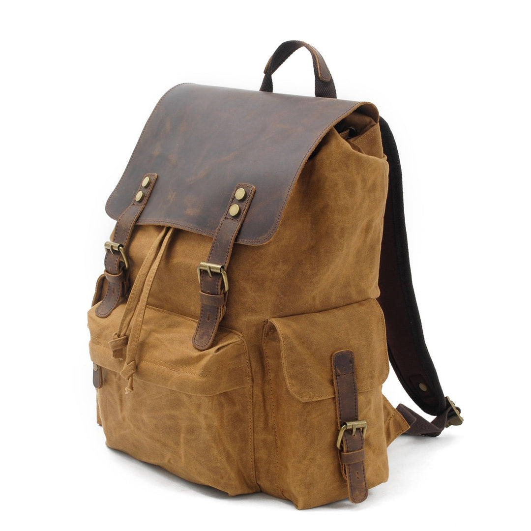 Jacob - Classic Waxed Canvas Backpack