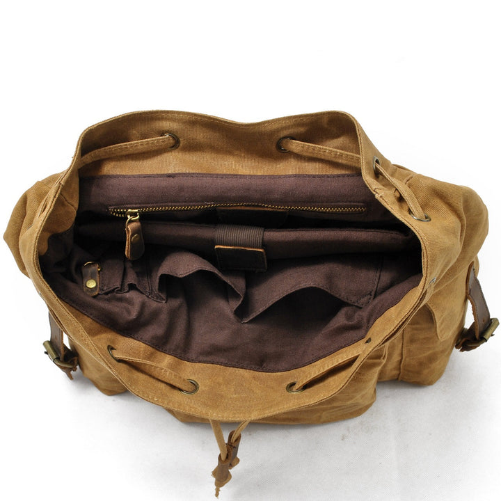 Jacob - Classic Waxed Canvas Backpack