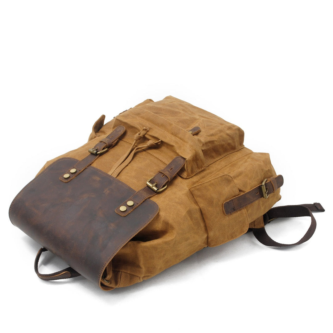 Jacob - Classic Waxed Canvas Backpack