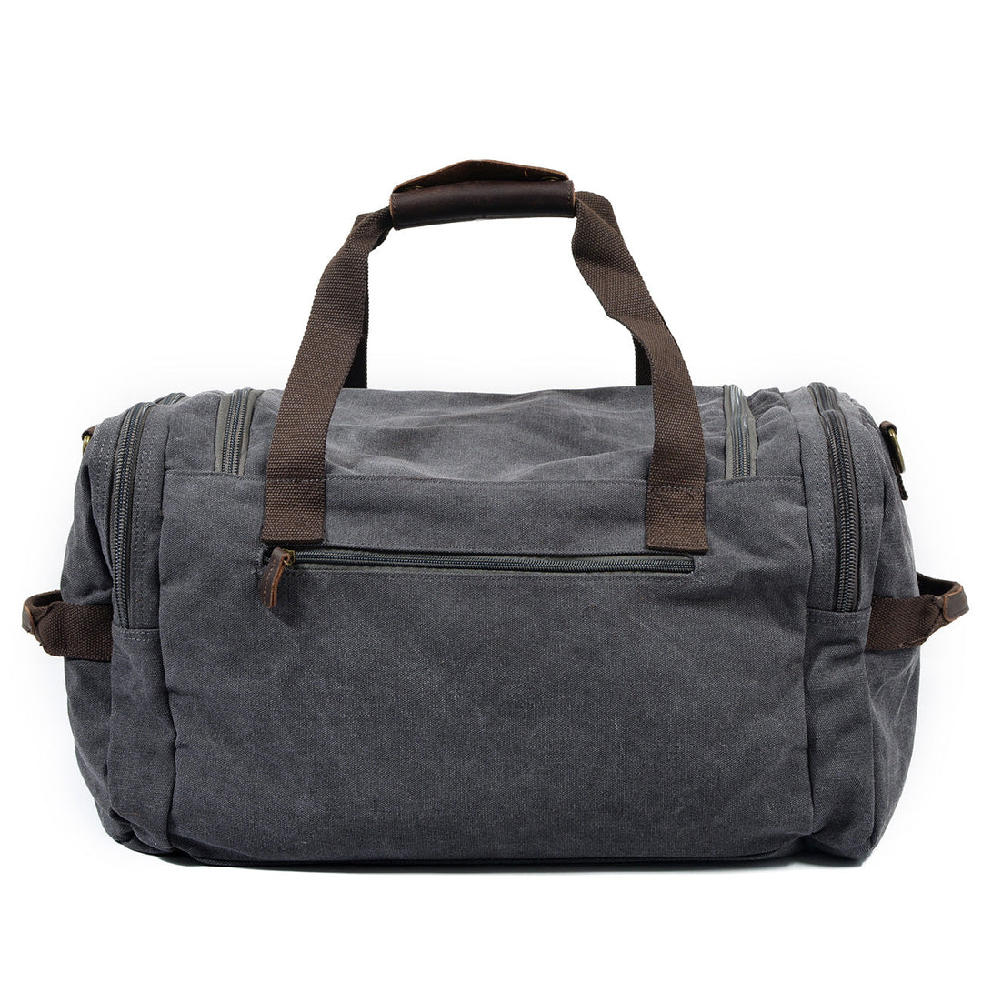 David - Men's Canvas and Leather Duffle Bag