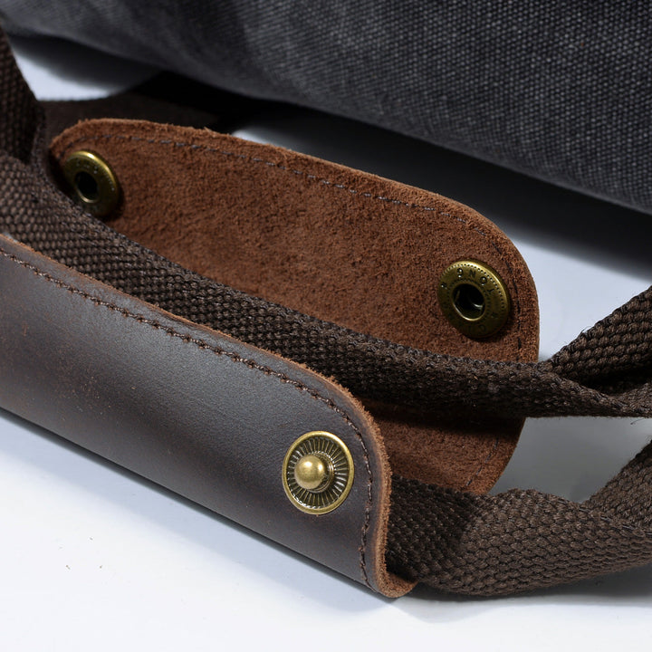 David - Men's Canvas and Leather Duffle Bags