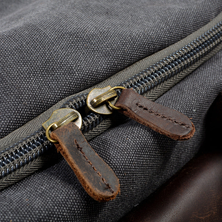 David - Men's Canvas and Leather Duffle Bags